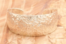 Artie Yellowhorse Sterling Silver Native American  Bracelet